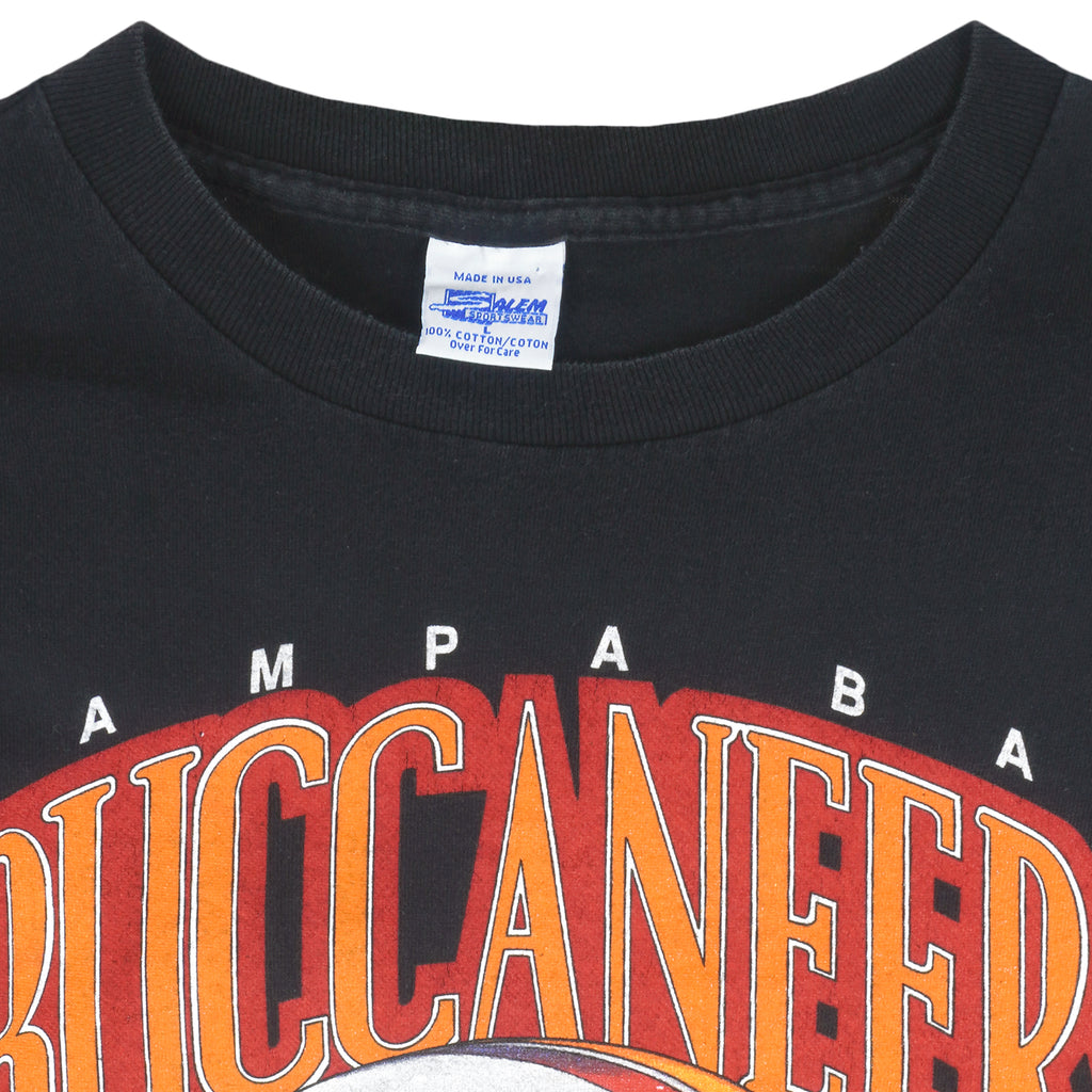 NFL (Salem) - Tampa Bay Buccaneers Big Logo T-Shirt 1993 Large Vintage Retro Football