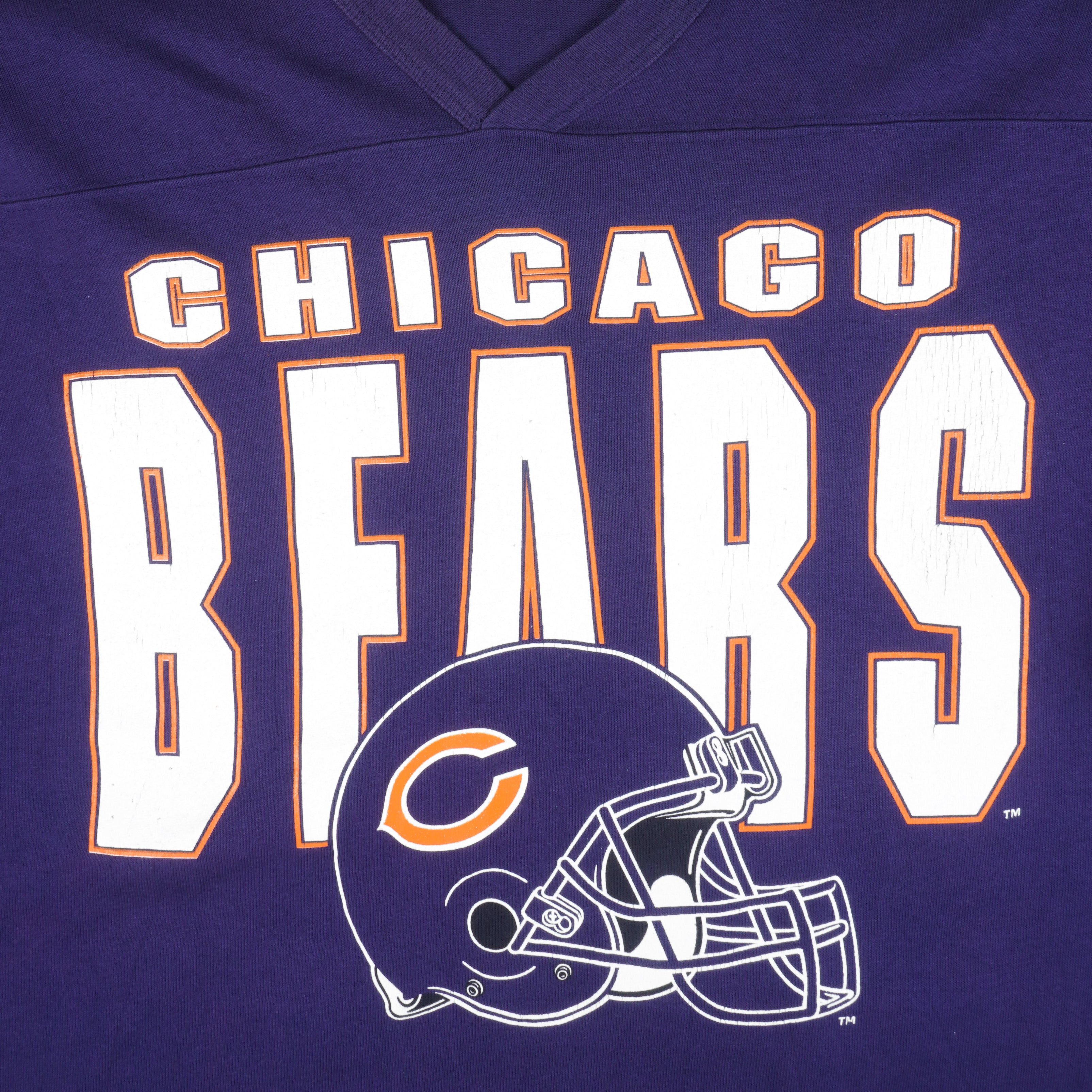 NFL (Team Rated) - Chicago Bears Football Jersey 1990s X-Large Vintage Retro Football
