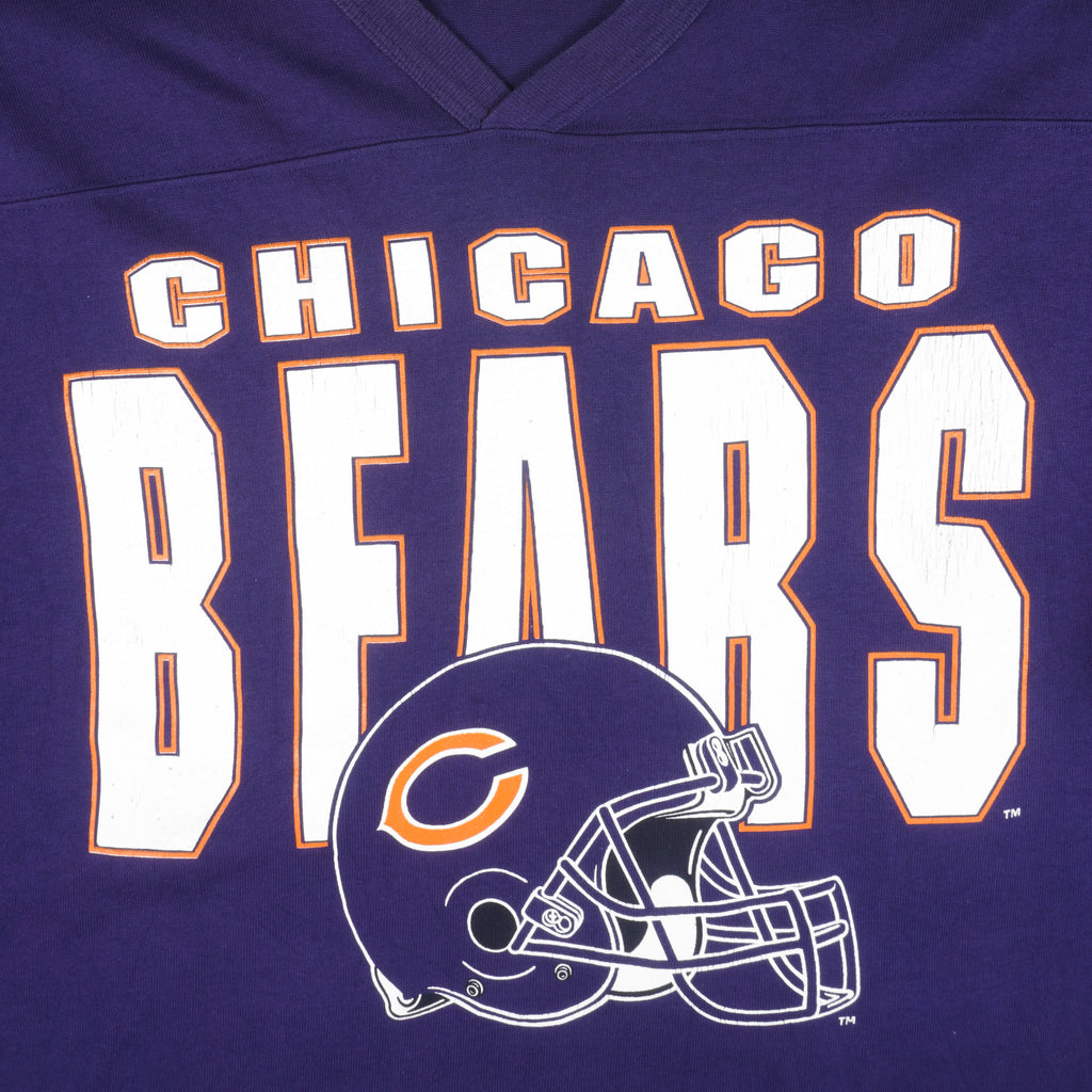 NFL (Team Rated) - Chicago Bears Football Jersey 1990s X-Large Vintage Retro Football