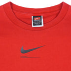 Nike - Red Big Logo T-Shirt 1990s X-Large Vintage Retro
