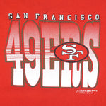 Starter - Red San Francisco 49ers T-Shirt 1990 X-Large Vintage Retro Football