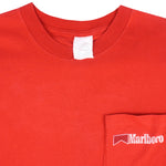 Vintage (Marlboro) - Red Wild West Collection T-Shirt 1990s Large Vintage Retro