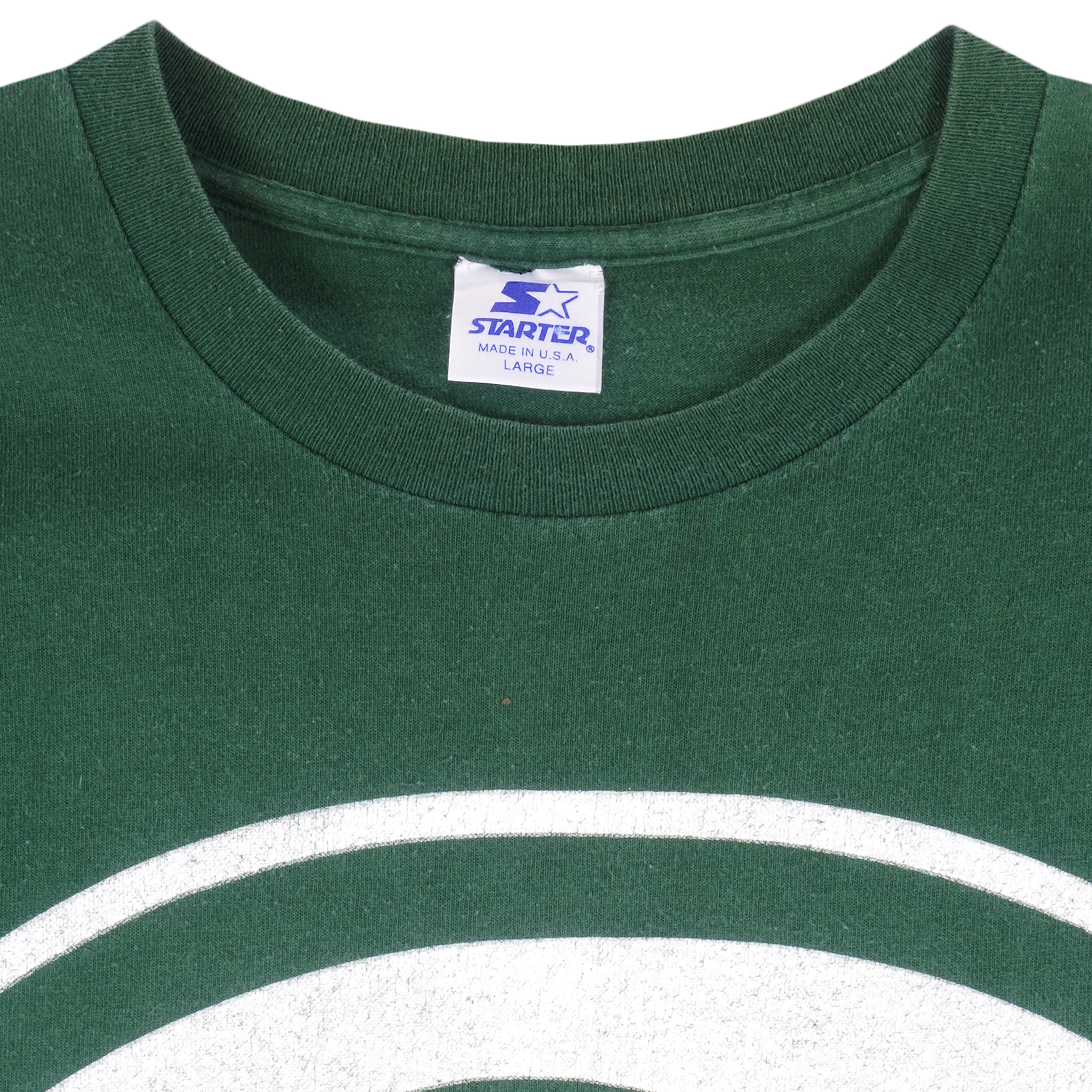 Starter - Green Bay Packers Big Logo T-Shirt 1994 Large Vintage Retro Football