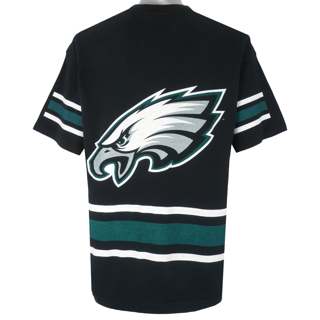 NFL (Pro Player) - Philadelphia Eagles Big Logo Football Jersey 1996 XX-Large Vintage Retro Football