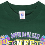 NFL (Logo 7) - Green Bay Packers NFC Champions T-Shirt 1997 X-Large Vintage Retro Football