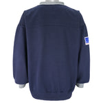 MLB (Lee) - New York Yankees Embroidered Sweatshirt 1990s X-Large Vintage Retro Baseball