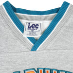 NFL (Lee) - Miami Dolphins Embroidered Sweatshirt 1990s XX-Large Vintage Retro Football