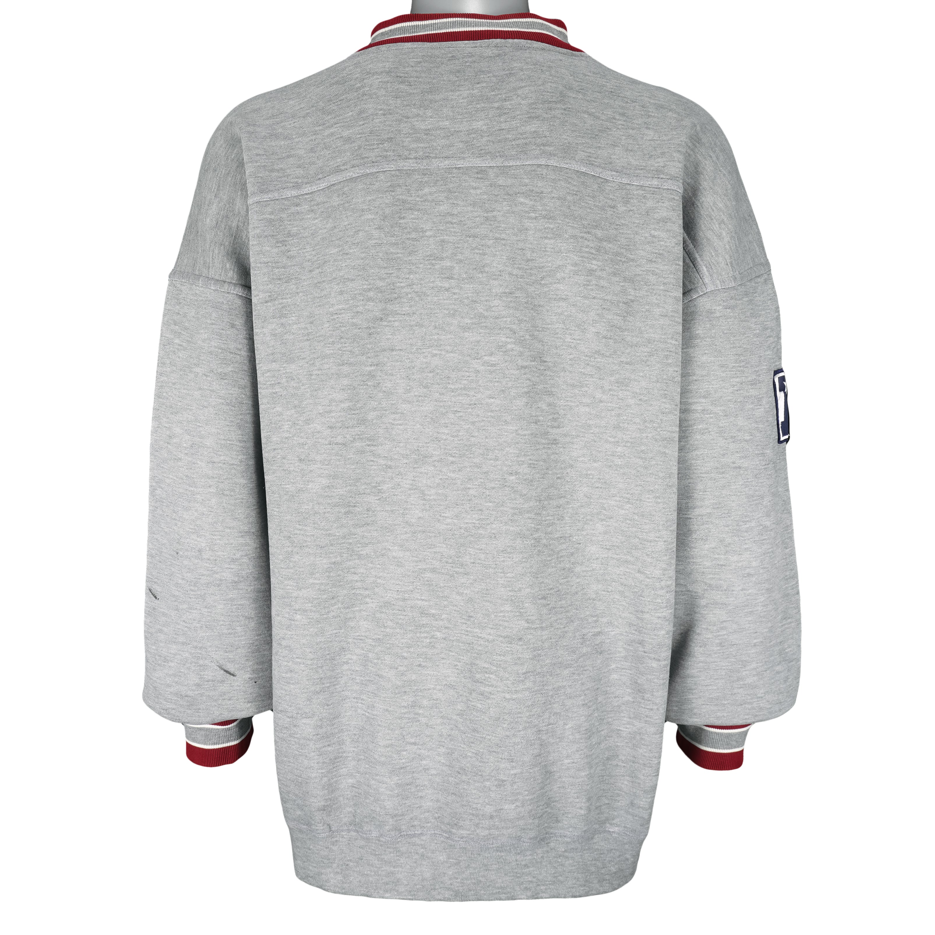 NFL (Lee) - San Francisco 49ers Embroidered Sweatshirt 1990s XX-Large Vintage Retro Football