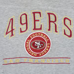 NFL (Lee) - San Francisco 49ers Embroidered Sweatshirt 1990s XX-Large Vintage Retro Football