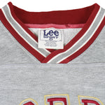 NFL (Lee) - San Francisco 49ers Embroidered Sweatshirt 1990s XX-Large Vintage Retro Football