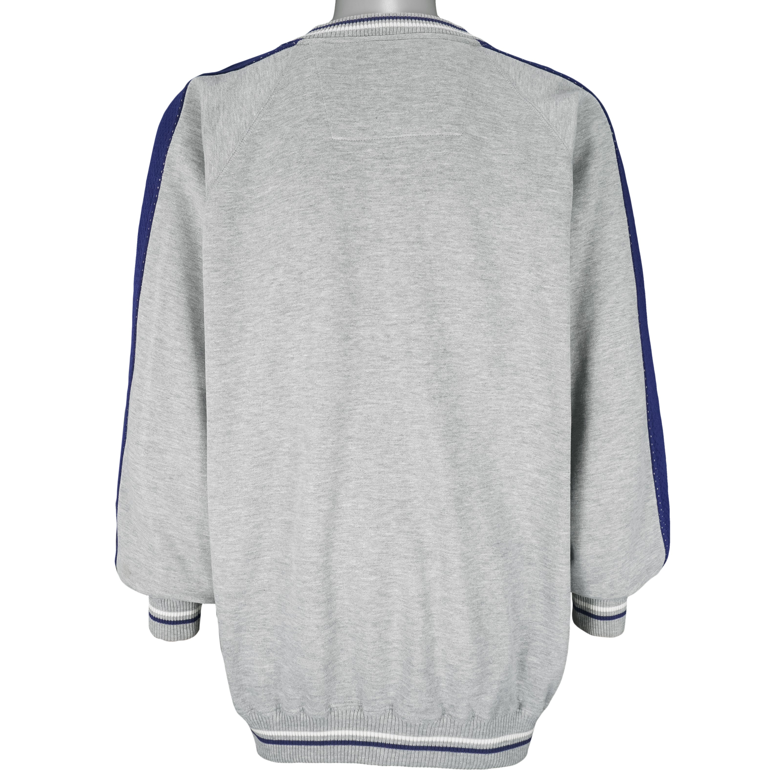 NFL (Lee) - New England Patriots Embroidered Sweatshirt 1990s X-Large Vintage Retro Football