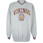 NFL (Lee Sport) - Minnesota Vikings Embroidered Sweatshirt 1990s XX-Large