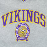 NFL (Lee) - Minnesota Vikings Embroidered Sweatshirt 1990s XX-Large Vintage Retro Football