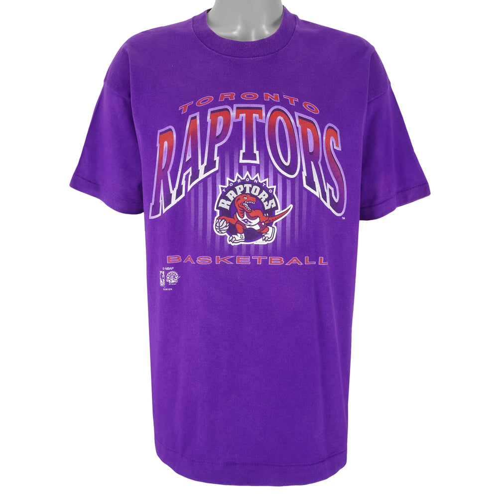 NBA (Salem) - Toronto Raptors T-Shirt 1994 X-Large Vintage Retro Basketball