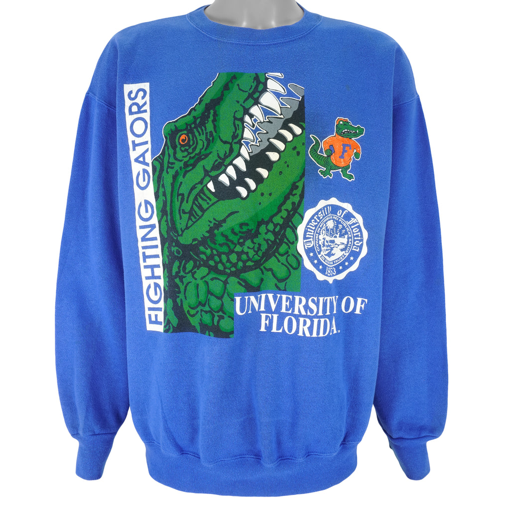 NCAA (Jostens) - Florida Gators Crew Neck Sweatshirt 1990s X-Large Vintage Retro Football College