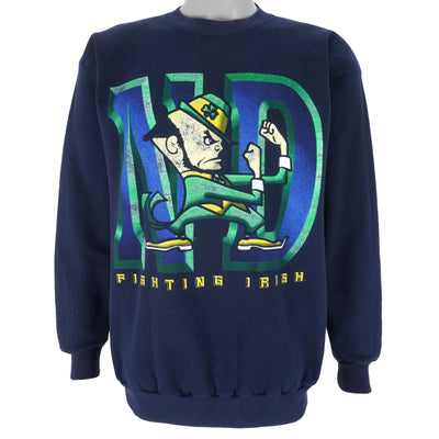 NCAA (TNT) - Notre Dame Fighting Irish Sweatshirt 1990s X-Large