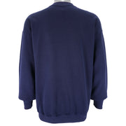 NCAA (TSI) - North Carolina Tar Heels Crew Neck Sweatshirt 1990s X-Large Vintage Retro Football College