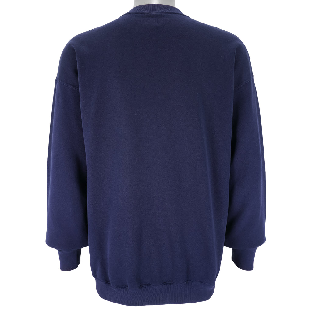 NCAA (TSI) - North Carolina Tar Heels Crew Neck Sweatshirt 1990s X-Large Vintage Retro Football College