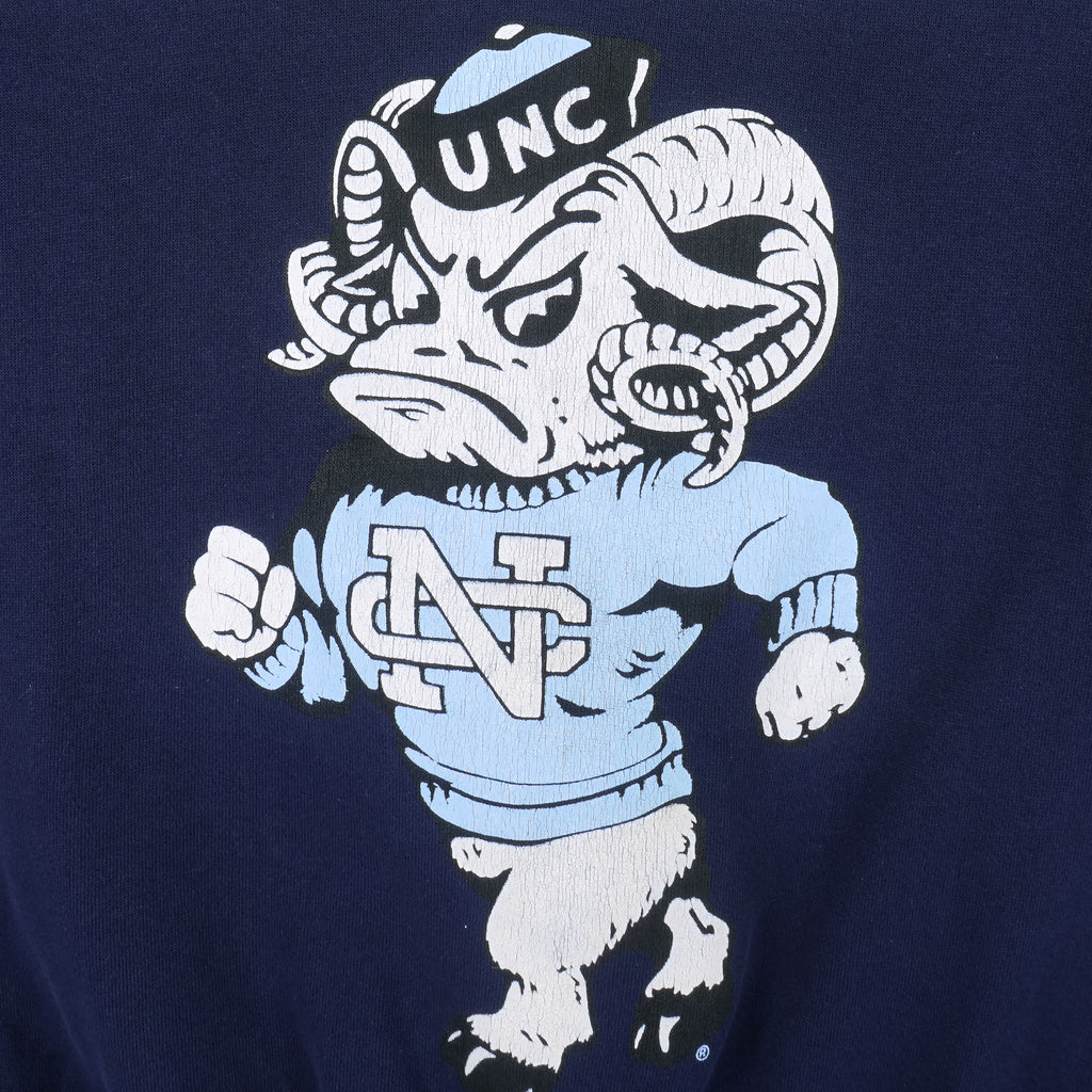 NCAA (TSI) - North Carolina Tar Heels Crew Neck Sweatshirt 1990s X-Large Vintage Retro Football College