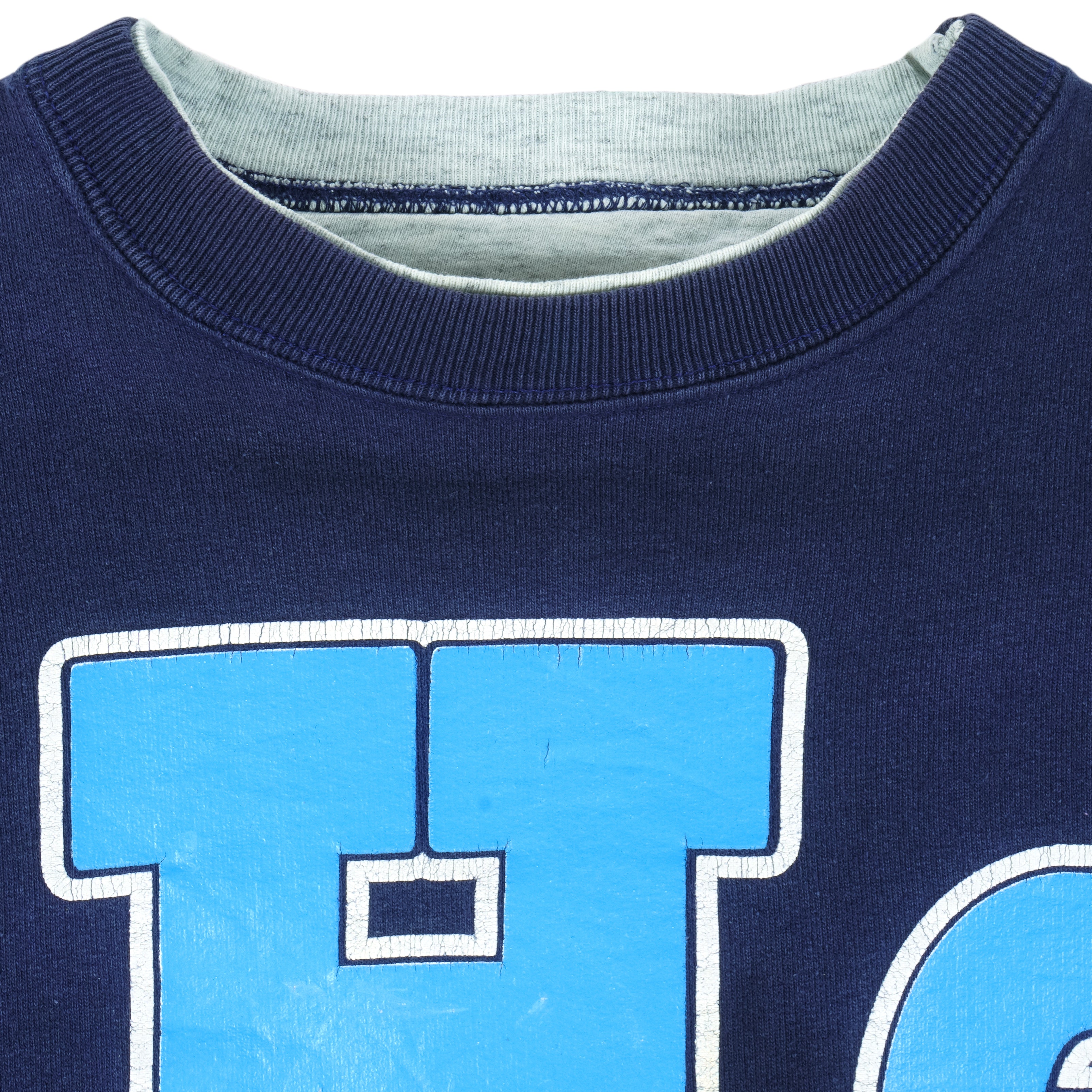 NCAA - North Carolina Tar Heels Crew Neck Sweatshirt 1990s X-Large Vintage Retro Football College
