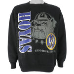 NCAA (Savvy) - Georgetown Hoyas Crew Neck Sweatshirt 1990s X-Large