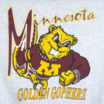 NCAA - Minnesota Golden Gophers Crew Neck Sweatshirt 1990s XX-Large Vintage Retro Football College
