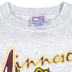 NCAA - Minnesota Golden Gophers Crew Neck Sweatshirt 1990s XX-Large Vintage Retro Football College