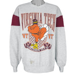 NCAA (Galt Sand) - Virginia Tech Hokies Crew Neck Sweatshirt 1990s Large