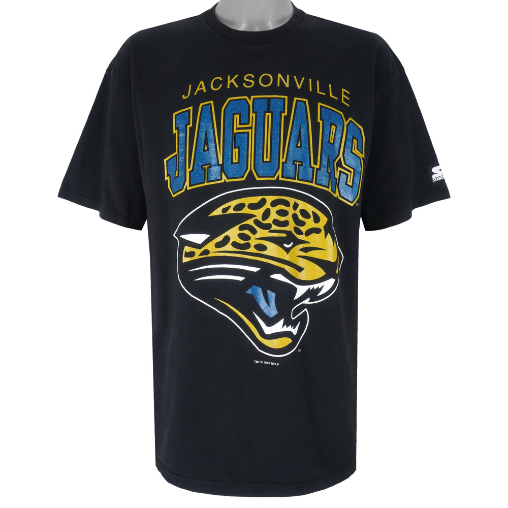 Starter - Jacksonville Jaguars Big Logo T-Shirt 1995 X-Large Vintage Retro Football