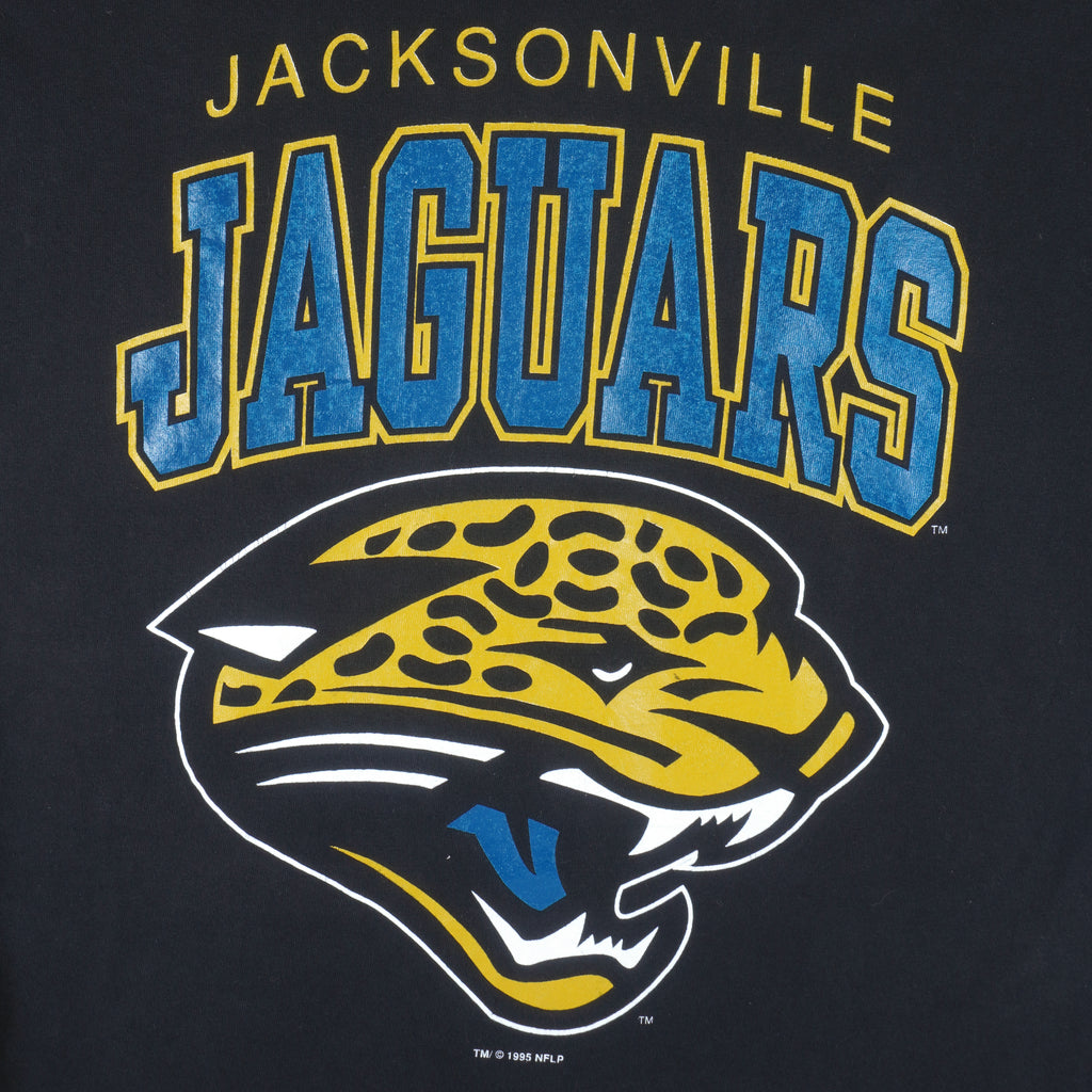 Starter - Jacksonville Jaguars Big Logo T-Shirt 1995 X-Large Vintage Retro Football