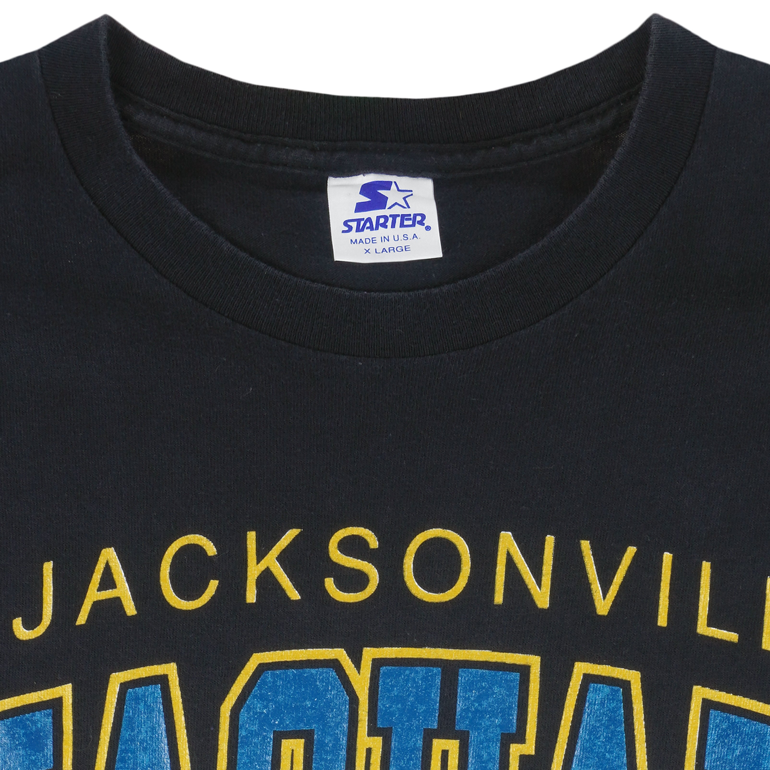 Starter - Jacksonville Jaguars Big Logo T-Shirt 1995 X-Large Vintage Retro Football