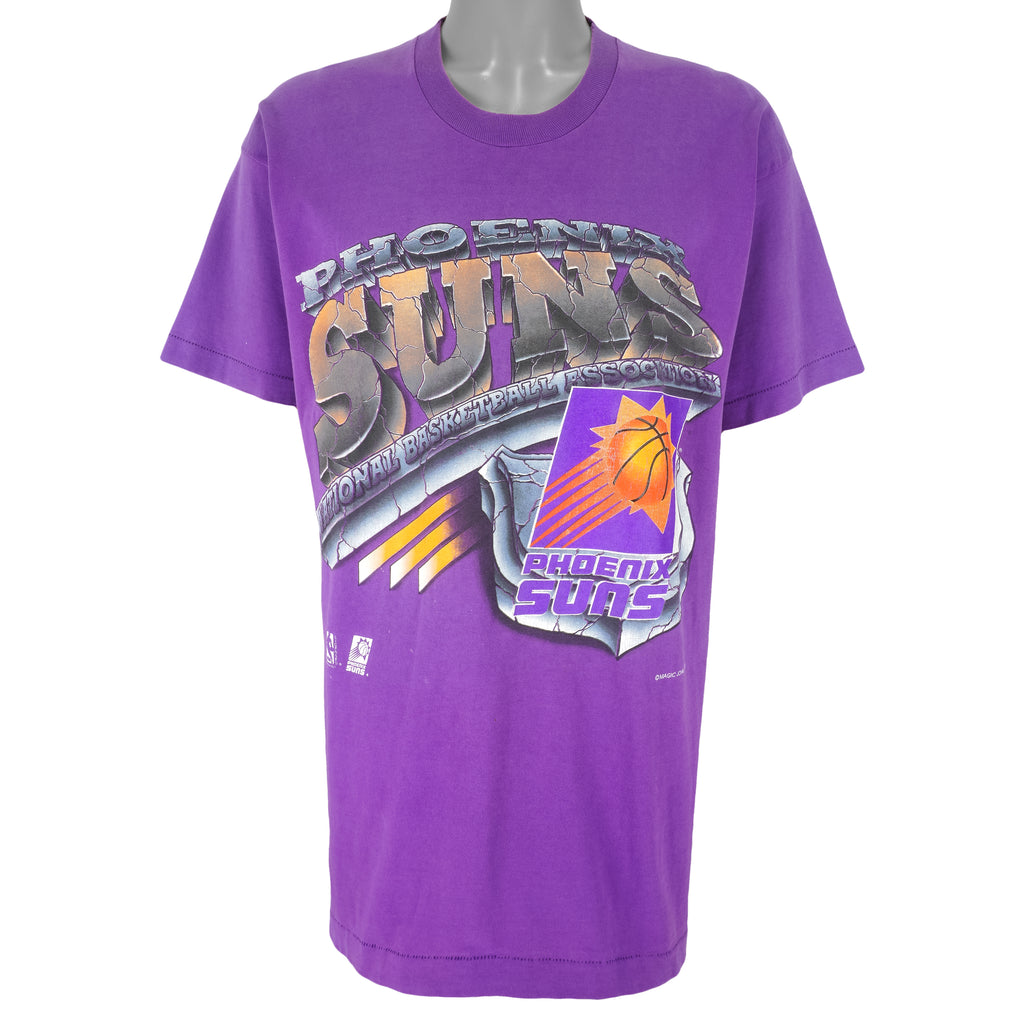 NBA (Magic Johnson Ts) - Phoenix Suns T-Shirt 1990s X-Large Vintage Retro Basketball