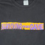 Vintage - Surviving The Game The Ultimate Manhunt T-Shirt 1994 X-Large Vintage Retro