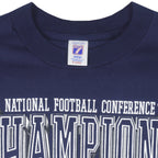NFL (Logo 7) - Dallas Cowboys Big Logo Champions T-Shirt 1996 X-Large Vintage Retro Football