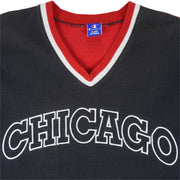 Champion - Chicago Bulls Official Shooting Shirt of the NBA Jersey 1990s Medium Vintage Retro Basketball