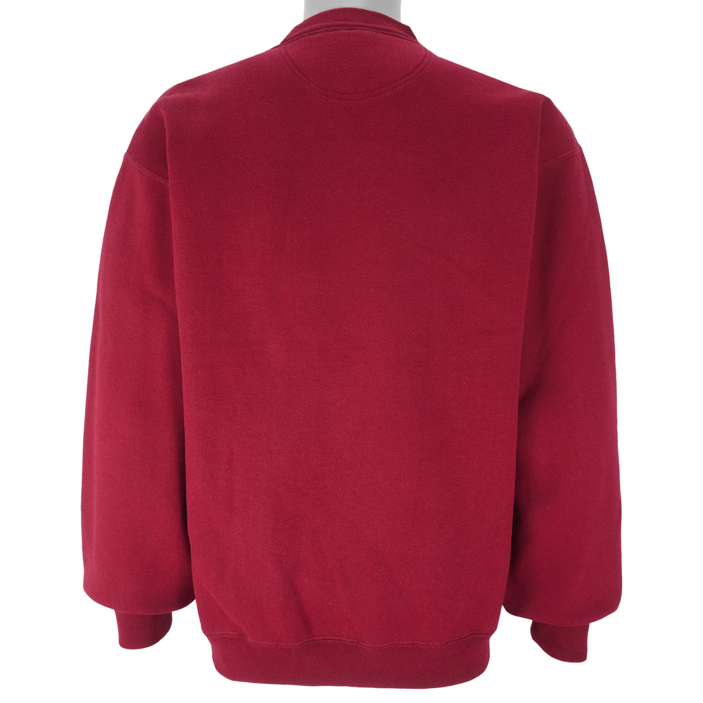 NCAA (Lee) - Alabama Crimson Tide Crew Neck Sweatshirt 1990s X-Large Vintage Retro College