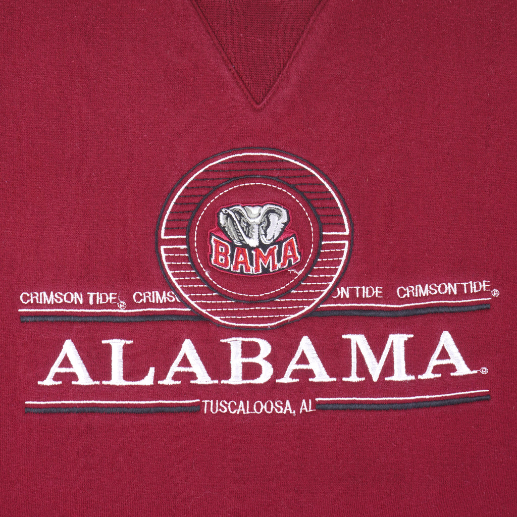 NCAA (Lee) - Alabama Crimson Tide Crew Neck Sweatshirt 1990s X-Large Vintage Retro College