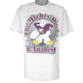 NHL (Trench) - Mighty Ducks of Anaheim Breakout T-Shirt 1994 Large Vintage Retro Hockey