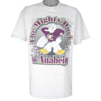 NHL (Trench) - Mighty Ducks of Anaheim Breakout T-Shirt 1994 Large Vintage Retro Hockey