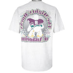 NHL (Trench) - Mighty Ducks of Anaheim Breakout T-Shirt 1994 Large Vintage Retro Hockey