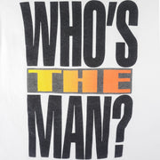 Reebok - Shaq Whos the man T-Shirt 1990s Large Vintage Retro Basketball