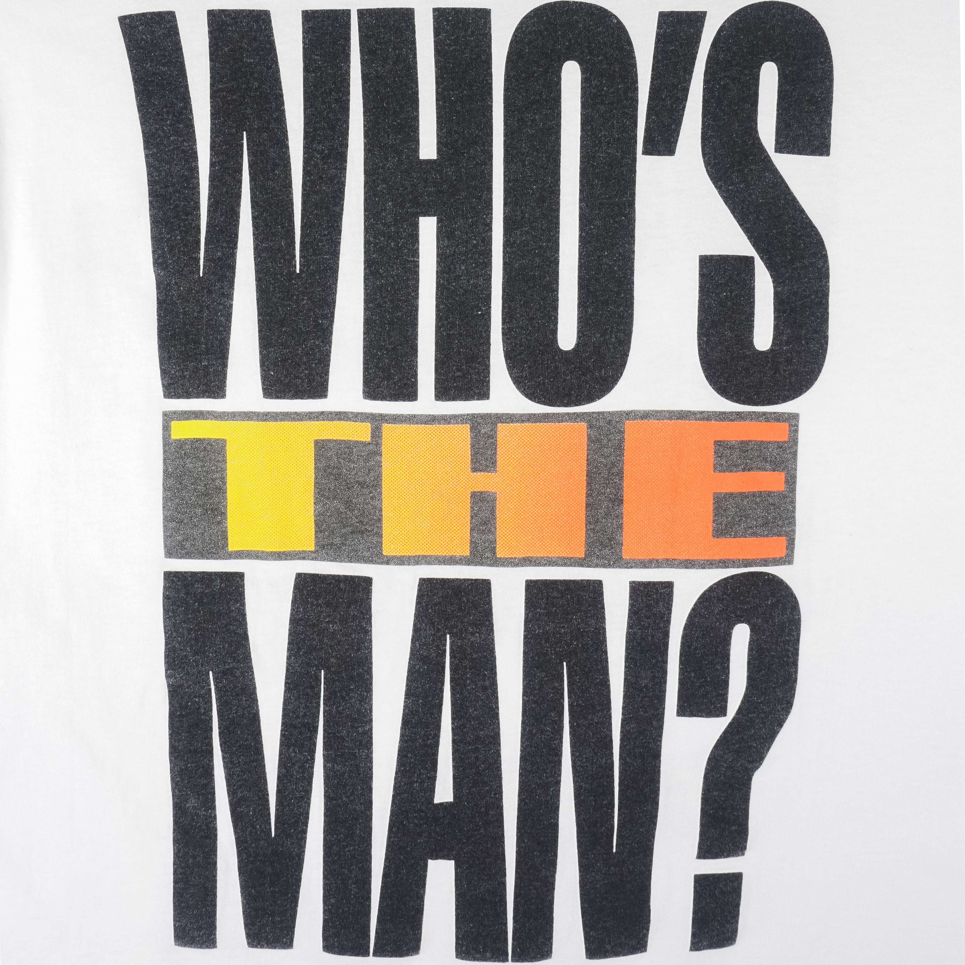 Reebok - Shaq Whos the man T-Shirt 1990s Large Vintage Retro Basketball
