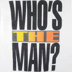 Reebok - Shaq Whos the man T-Shirt 1990s Large Vintage Retro Basketball