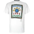 Vintage (Hanes) - Atlanta Olympic Single Stitch T-Shirt 1996 Large Vintage Retro