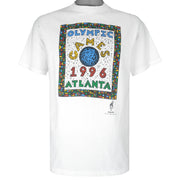 Vintage (Hanes) - Atlanta Olympic Single Stitch T-Shirt 1996 Large Vintage Retro