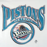 NBA (Hanes) - Detroit Pistons T-Shirt 1990s X-Large Vintage Retro Basketball