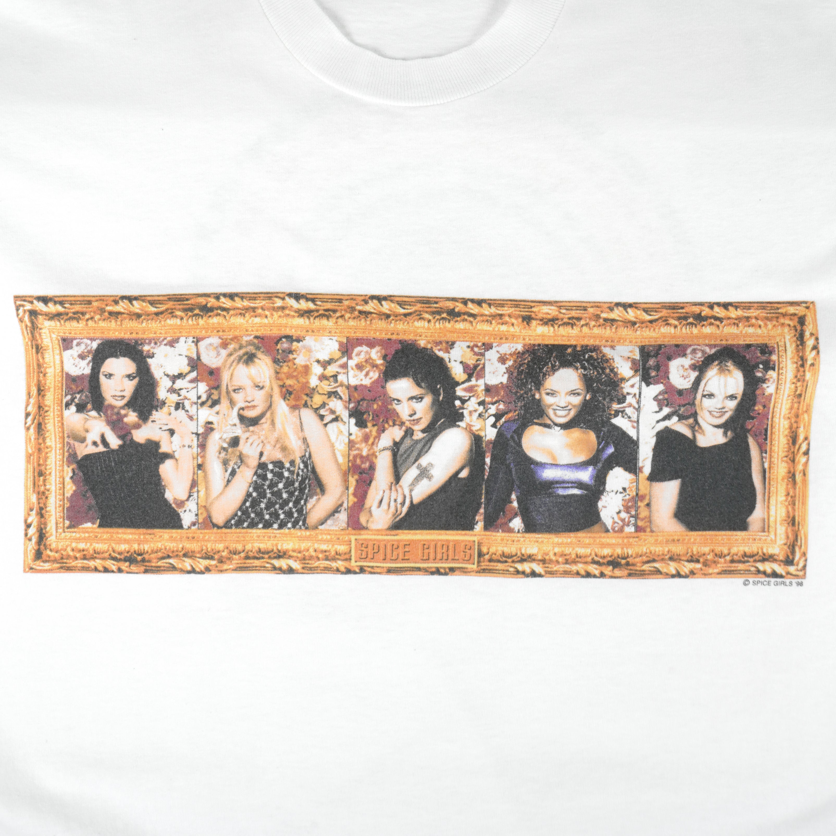 Vintage - Spice Girls World Tour Spice World Single Stitch T-Shirt 1990s Medium Vintage Retro