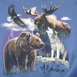 Vintage (Gildan) - Alaska Wildlife Crew Neck Sweatshirt 1990s X-Large Vintage Retro