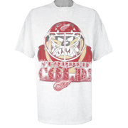 NHL (CSA) - Red Wings X Taz Single Stitch T-Shirt 1996 X-Large Vintage Retro Hockey