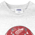 NHL (CSA) - Red Wings X Taz Single Stitch T-Shirt 1996 X-Large Vintage Retro Hockey